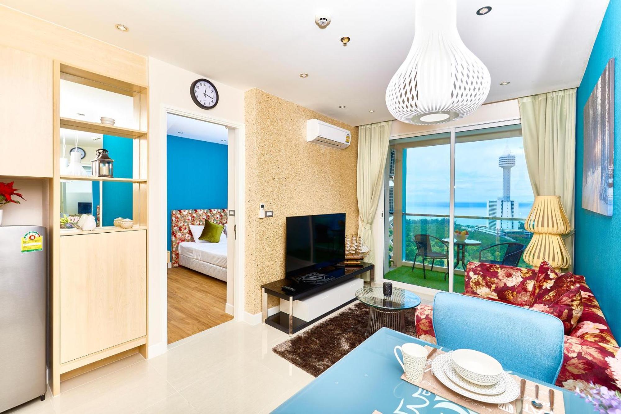 Апартаменти Grande Carribean - Seaview - Jomtien -Free Taxi From The Airport Паттая Екстер'єр фото